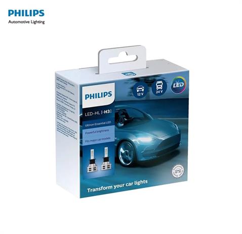 PHILISP 12V-24V H3 CSP LED XENON FAR AMPUL SETİ 6500K