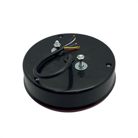 24V STOP LAMBASI YUVARLAK (LEDLİ) (4 FONKSİYONLU) (140*50 MM)