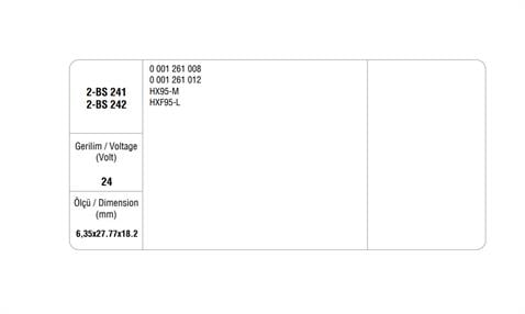 MEGA 24V MARŞ KÖMÜRÜ BOSCH TİPİ (4 AD)
