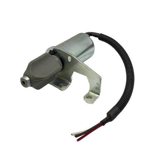 24V STOP SELENOİDİ YAN AYAKLI (SAĞ AYAK) GENPOWER JENERATÖR