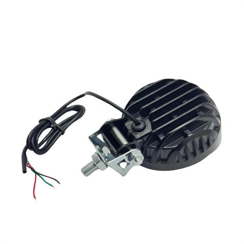 12V OFF-ROAD MOTOSİKLET LAMBA BEYAZ YUVARLAK 9 LEDLİ 12W ÇAKARLI (71 MM)