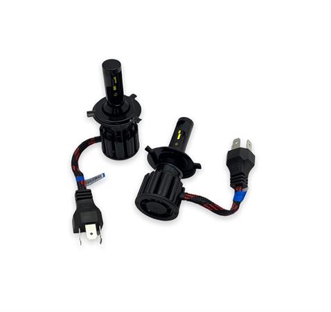 9V-32V H4 CSP LED XENON FAR AMPUL SETİ 50W 6500K 15000 LÜMEN