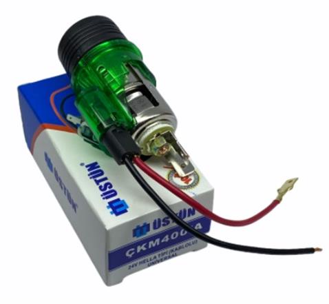 24V ÇAKMAK KOMPLE HELLA TİPİ (KABLOLU)