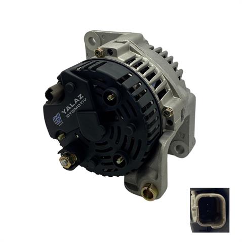 12V ALTERNATÖR DİNAMO VALEO TİPİ 75 A (2 FİŞ SOKETLİ L-D) RENAULT CLIO I/MEGANE I/KANGOO