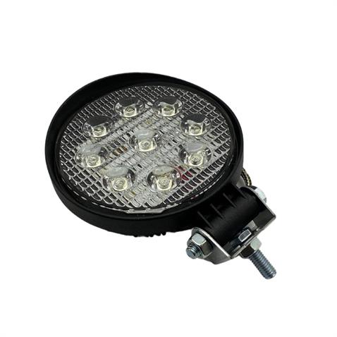 NIKEN 9V-48V ÇALIŞMA LAMBASI PRO (9 X 3W POWER LEDLİ) YUVARLAK (114 MM)