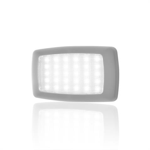 SANEL 12V TAVAN LAMBASI 30 LEDLİ  6500K BEYAZ (135*70 MM) (BUTONSUZ)