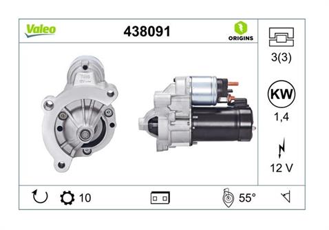 VALEO 12V MARŞ MOTORU 9 DİŞ/10 DİŞ/11 DİŞ/12 DİŞ/13 DİŞ 1.4 KW (D6RA) CITROEN-FIAT-PEUGEOT-TATA