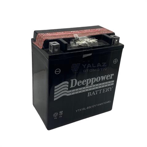 DEEPPOWER 12V 14 AH MOTOSİKLET AKÜSÜ 230 A (EN) (150*87*163)