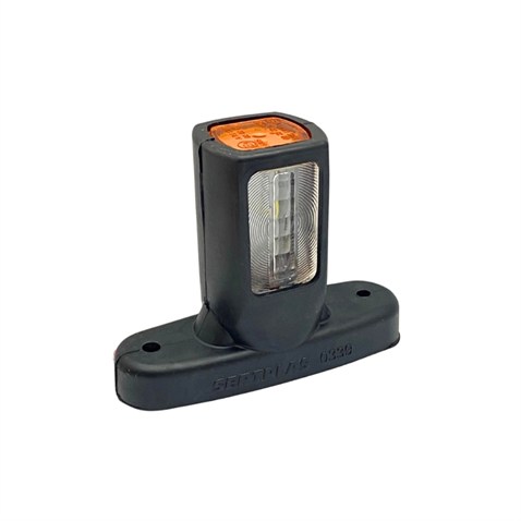 12V-24V DORSE DIŞ İŞARET BOYNUZ LAMBASI LEDLİ KISA DÜZ (LEDLİ) SARI-KIRMIZI-BEYAZ