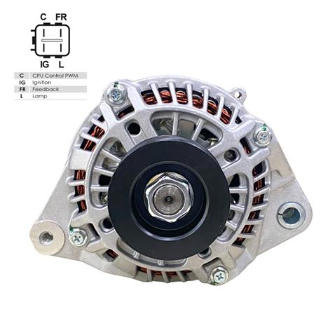 12V ALTERNATÖR DİNAMO 70 A (C-IG-FR-L) (4 FİŞ) HONDA CIVIC 2001-2005