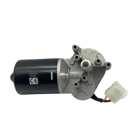 24V SİLECEK MOTORU AĞIR HİZMET (KABLOLU SOKETLİ 5 FİŞ)