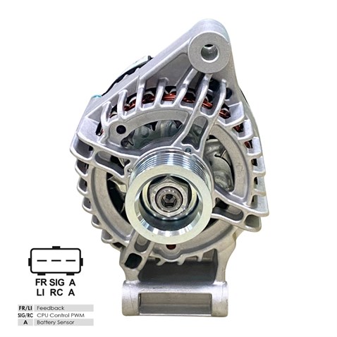 12V ALTERNATÖR DİNAMO MARELLI-DENSO TİPİ 105 A (FR-SIG-A) FORD C-MAX/FIESTA/FOCUS BENZİNLİ 1999-2012