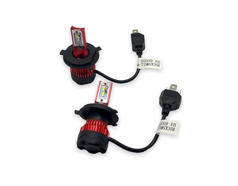 12V H4 CSP LED XENON FAR AMPUL SETİ 6000K 10500 LÜMEN