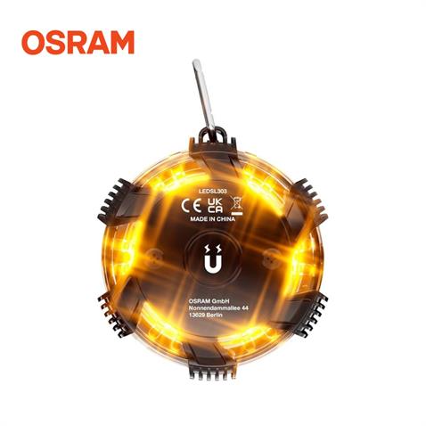OSRAM LEDLİ İKAZ LAMBASI MIKNATISLI-PİLLİ SARI-BEYAZ (3 FONKSİYONLU) (110*42 MM)