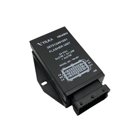 YILKA 24V FLAŞÖR 24 UÇLU (8 x 21W + 2 x 21W) ISUZU