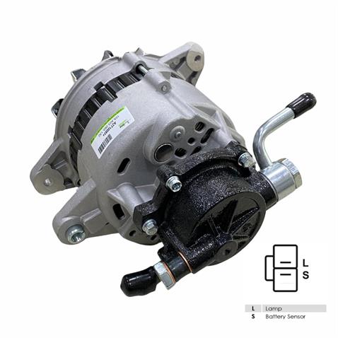 12V ALTERNATÖR DİNAMO 65 A VAKUMLU (L-S) HYUNDAI H100-MITSUBISHI L200