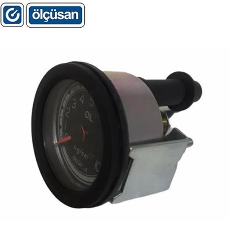 ÖLÇÜSAN YAĞ SAATİ 10 BAR MEKANİK (REKORLU BORULU TİP) (52 MM)