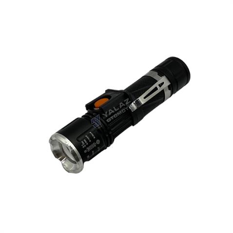 EL FENERİ 5 FONKSİYONLU ULTRA PARLAK IŞIK (MIKNATISLI) (USB ŞARJLI) 