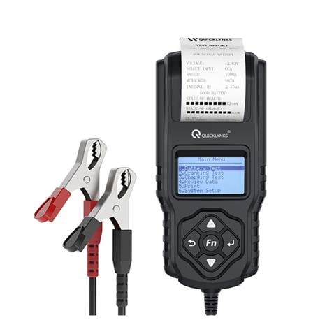 8V-30V AKÜ TEST CİHAZI (DİJİTAL-YAZICILI) (100 EN-2000 EN) (8 AH-250 AH)