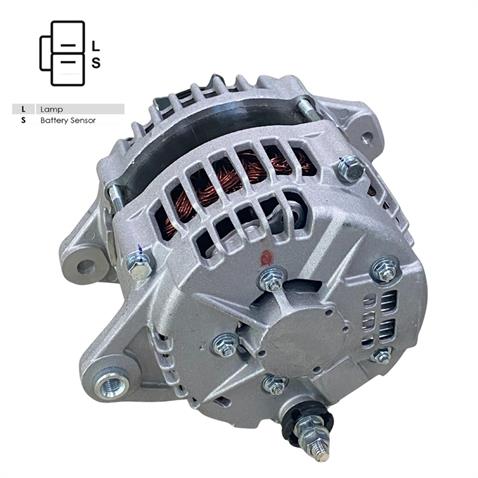 24V ALTERNATÖR DİNAMO HITACHI TİPİ 80 A ISUZU NLR 85/NPR 75/NQR 15 (4HK1/4JJ1 MOTOR)
