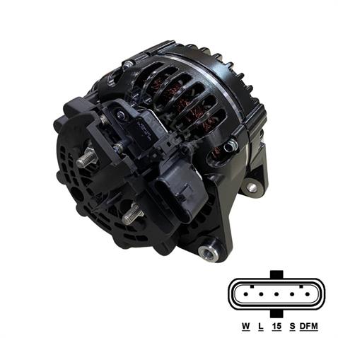 PRESTOLITE 24V ALTERNATÖR DİNAMO 120 A (SOKETLİ 5 FİŞ) (W-L-15-S-DFM)