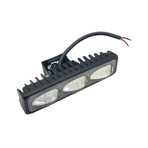 9V-80V LED SPOT LAMBA MERCEKLİ (KIRMIZI ÇİZGİ) (150*38 MM) FORKLİFT