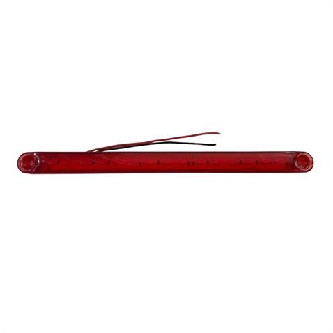 12V-24V PARMAK LAMBA 15-LEDLİ KIRMIZI (240*17 MM)