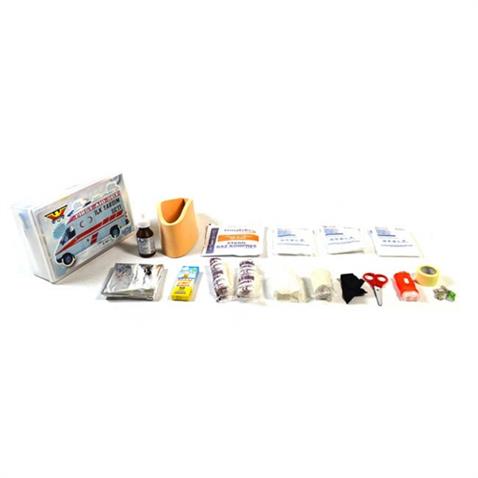 İLK YARDIM SETİ BOYUNLUKLU TCK ONAYLI (PLASTİK ÇANTA)