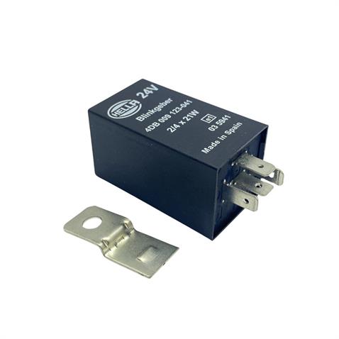 HELLA 24V ELEKTRONİK FLAŞÖR 4 UÇLU (+ - L P) IVECO-VOLVO