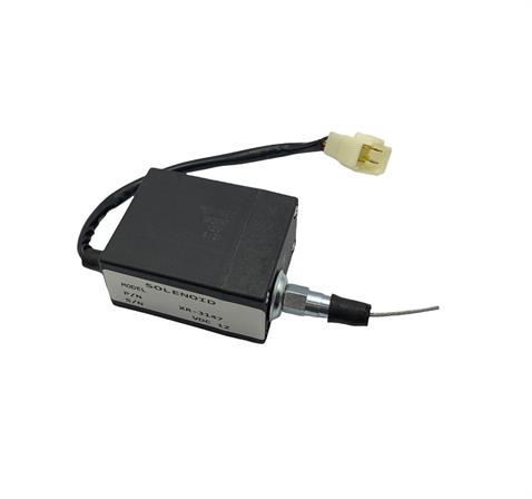 12V STOP SELENOİDİ (HALATLI) (4 FİŞ) JENERATÖR-MARİN