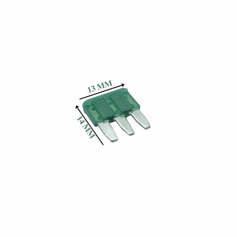 BIÇAK SİGORTA 15 A YM (3 FİŞ) (13*14 MM)
