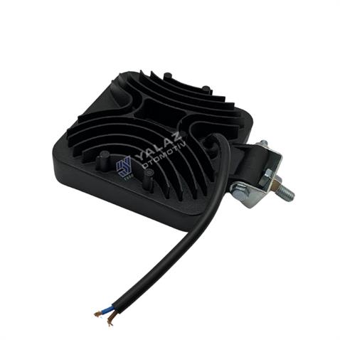 8V-110V ÇALIŞMA LAMBASI KARE (16 LEDLİ 48W) (108*108*40 MM) 