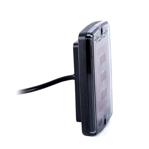 FRISTOM 12V-30V STOP LAMBASI (NEON LEDLİ) (3 FONKSİYONLU) (132*109 MM) E9