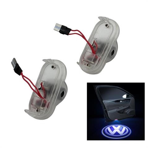 KAPI ALTI LOGO LAZER IŞIK LED GEÇMELİ 3D (VW) (2 AD)