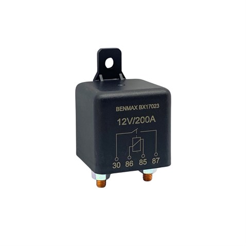 12V RÖLE 4 UÇLU 200 A (BÜYÜK TİP) (30-85-86-87)