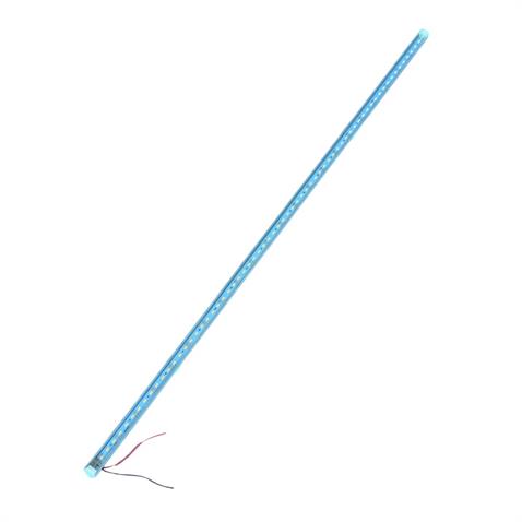12V FLORESAN TAVAN LAMBASI LEDLİ ANAHTARLI SARI (ŞEFFAF CAM) (100 CM)
