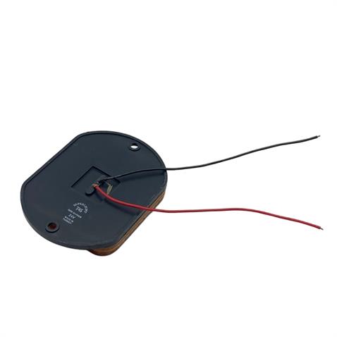 24V YAN SİNYAL LAMBASI DORSE SİDE MARKER SARI (4 LEDLİ) (88*65 MM)