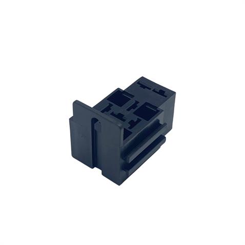 RÖLE SOKETİ (RÖLE YUVASI) (BIÇAK SİGORTA YUVALI) 5 UÇLU SİYAH