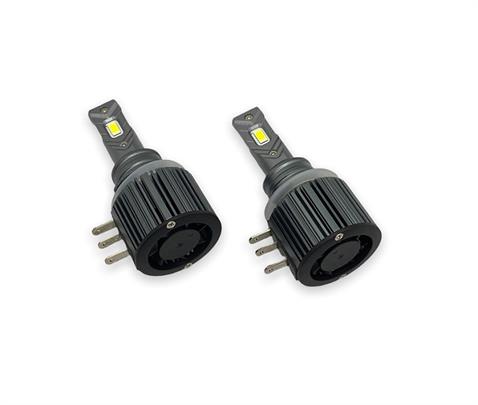 9V-32V H15 CSP LED XENON FAR AMPUL SETİ 6000K 15000 LÜMEN