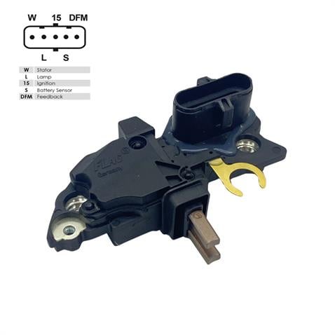 FLAG 24V KÖMÜRLÜ KONJEKTÖR BOSCH TİPİ (W-L-15-S-DFM) MAN TGX-MERCEDES AXOR-SCANIA GERMANY