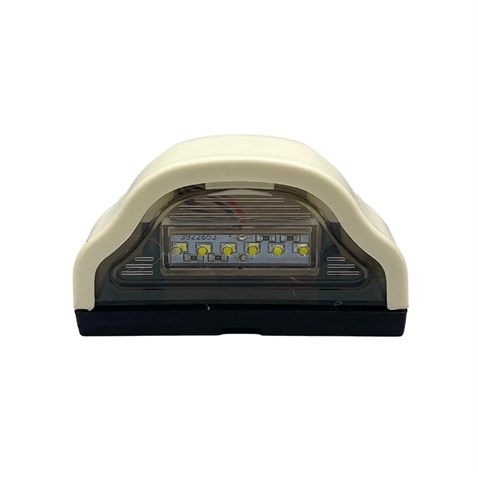12V-24V PLAKA LAMBASI (6 LEDLİ) (BEYAZ) (102*54 MM)