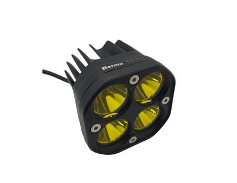 NORMA 9V-35V OFF-ROAD ÇALIŞMA LAMBASI (4 LEDLİ) 40W SARI (70*78*78)