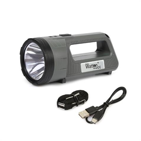 EL FENERİ-ÇALIŞMA LAMBASI LEDLİ (USB ŞARJLI) (ULTRA PARLAK GÜÇLÜ LED) (KIRMIZI-BEYAZ) (200*85 MM)