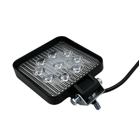 8V-110V ÇALIŞMA LAMBASI KARE (9 X 3W POWER LEDLİ) (108*108*28 MM)