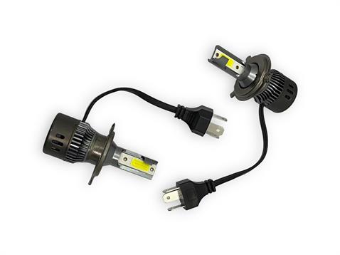 9V-36V H4 COB LED XENON FAR AMPUL SETİ 6500K 9600 LÜMEN