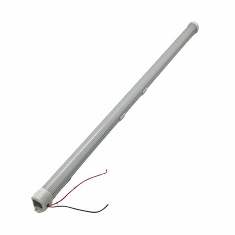 24V FLORESAN TAVAN LAMBASI LEDLİ BEYAZ (BUZLU CAM) ANAHTARLI (50 CM)