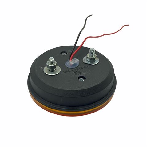 24V SİNYAL LAMBASI (29 LEDLİ) YUVARLAK SARI (99*33 MM)