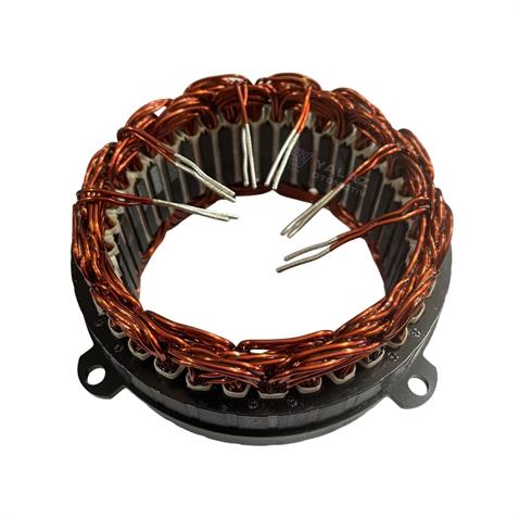 12V ALTERNATÖR STATÖR BOSCH TİPİ 90 A (6 UÇLU-KULAKLI) (KISA KABLO) MERCEDES-VW