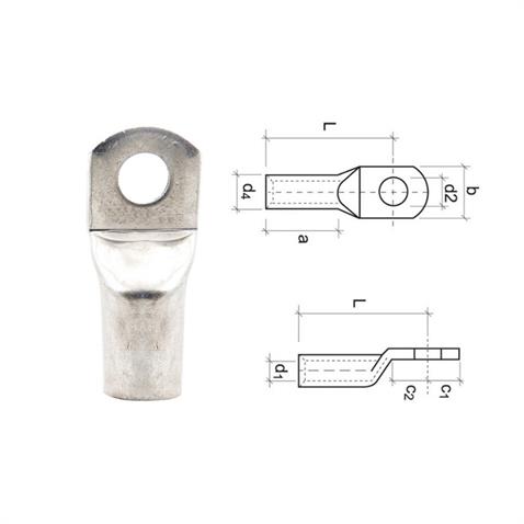 25 MM KABLO PABUCU (SIKMALI) (ST 2510) (DELİK ÇAPI:10 MM)