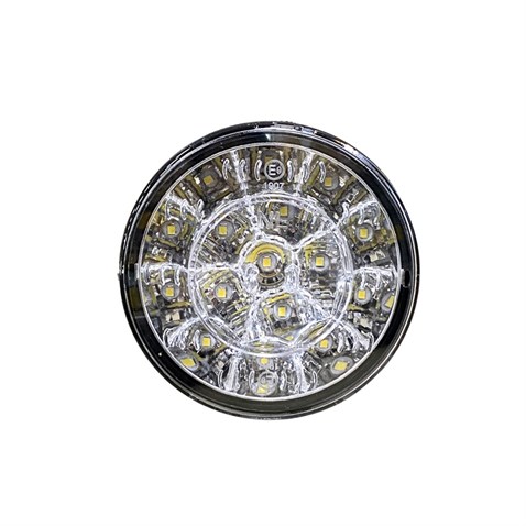 24V GERİ VİTES LAMBASI (16 LEDLİ) (YUVARLAK 98 MM)